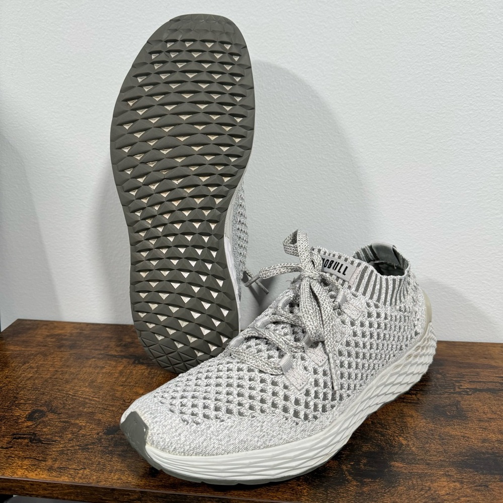 Women’s NOBULL ASPIRE Knit Runner Cool Grey Size 11